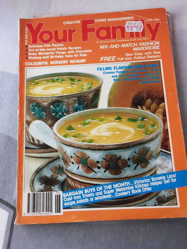 Your Family Magazine - 10 Copies from 1988 - 9 pull-outs.