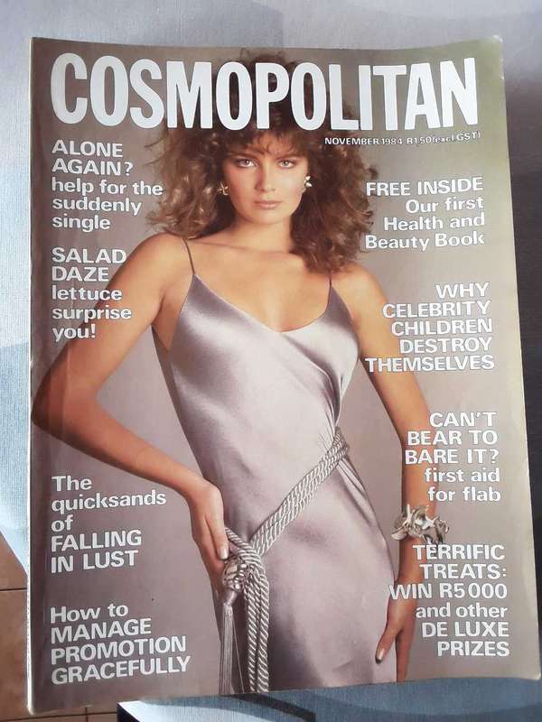 4 Copies Cosmopolitan Magazine from the eighties.