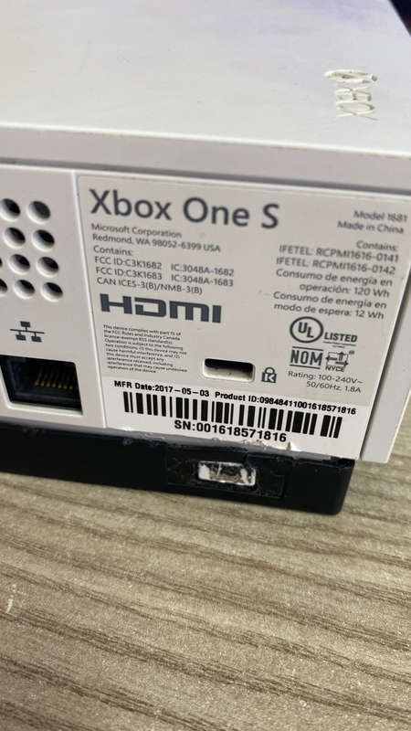 Xbox one S for parts