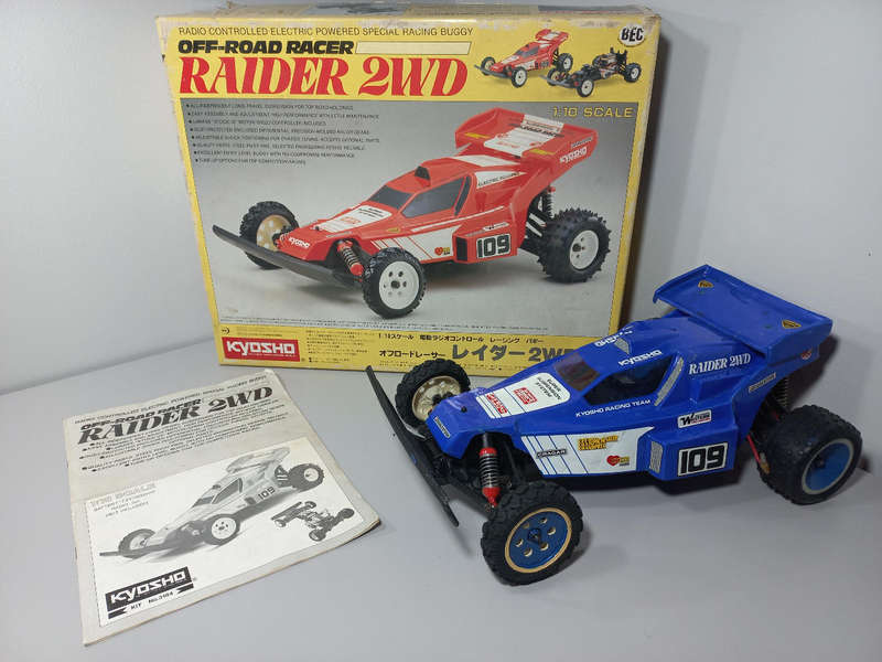 Kyosho Raider 2WD 1/10 RC Car