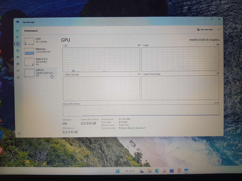 Lenovo IdeaPad i5 11th gen 512gb SSD 8gb RAM