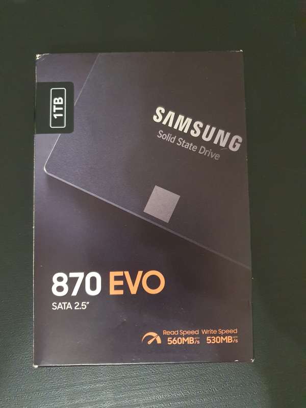 Samsung 870 Evo 1TB 2.5" SATA III SSD