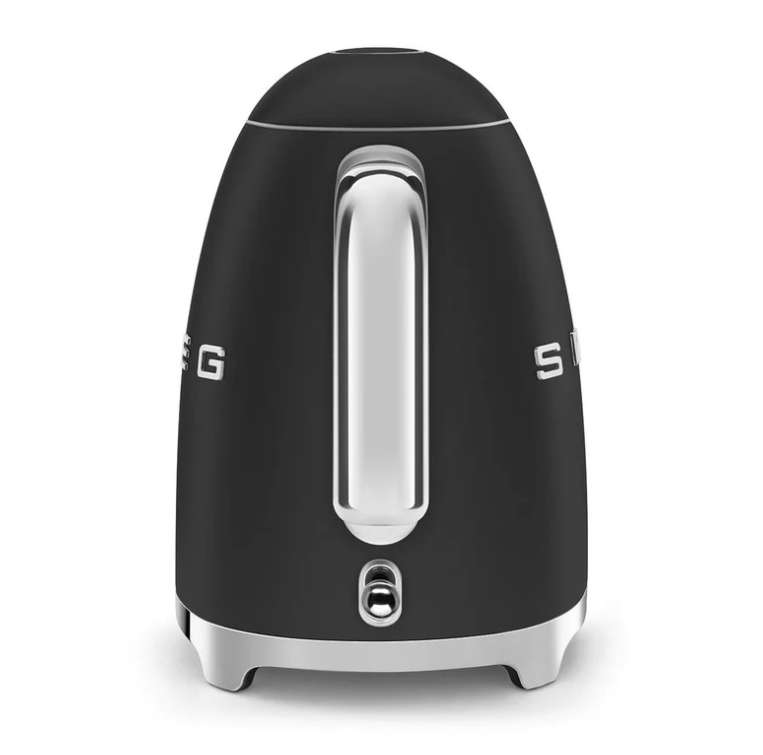 Smeg 1.7L Retro Kettle Black - KLF03BLSA