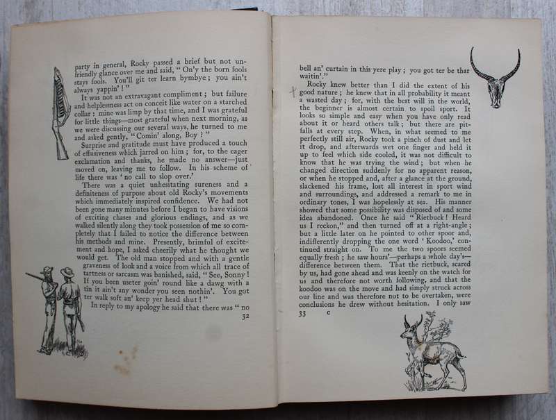 JOCK OF THE BUSHVELD by Percy Fitzpatrick 4th impression (1907) WITH ALL THE INCORRECT DUNG BEETLES