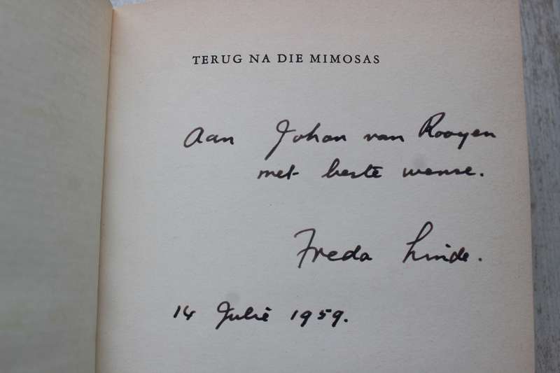 GETEKEN: Terug na die Mimosas - Linde, Freda