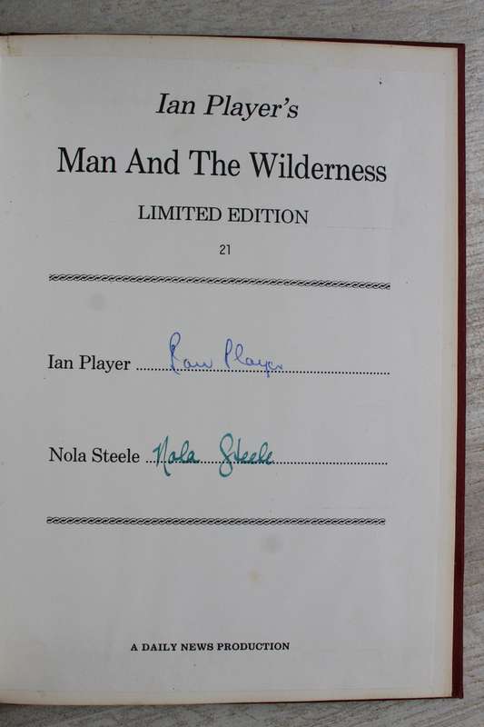 SIGNED: Man and Wilderness / Ian Player