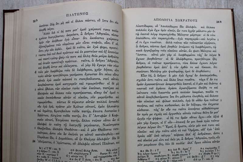 Plato's Euthyphro - Apology of Socrates and Crito / John Burnet