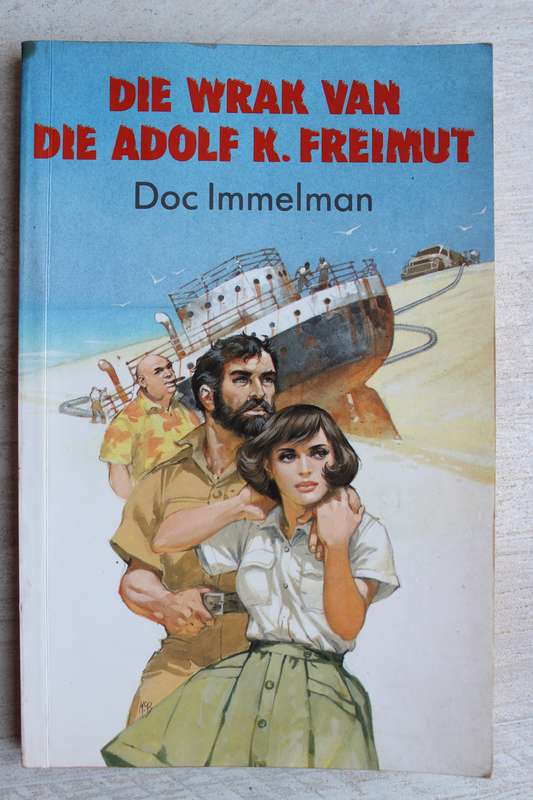 Die wrak van die Adolf K. Freimut - Doc Immelman