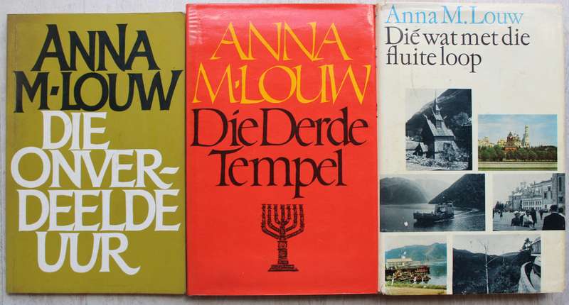 9 x Anna M. Louw boeke weggeeprys