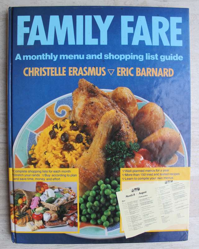 Family Fare: A Monthly Menu and Shopping List Guide | Christelle Erasmus & Eric Barnard