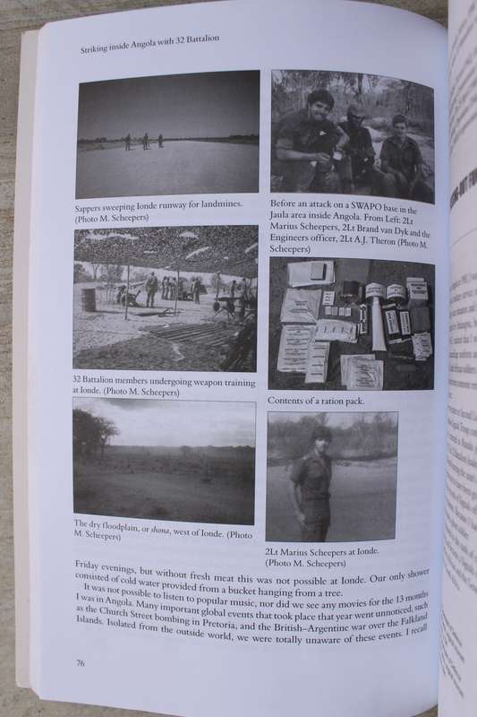 Striking inside Angola with 32 Battalion - Scheepers