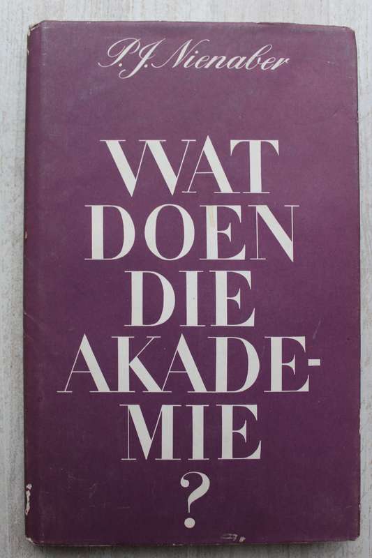 Wat doen die akademie? Nienaber