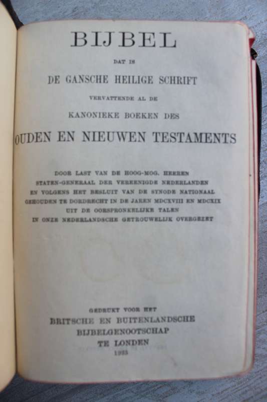 1925 BIJBEL