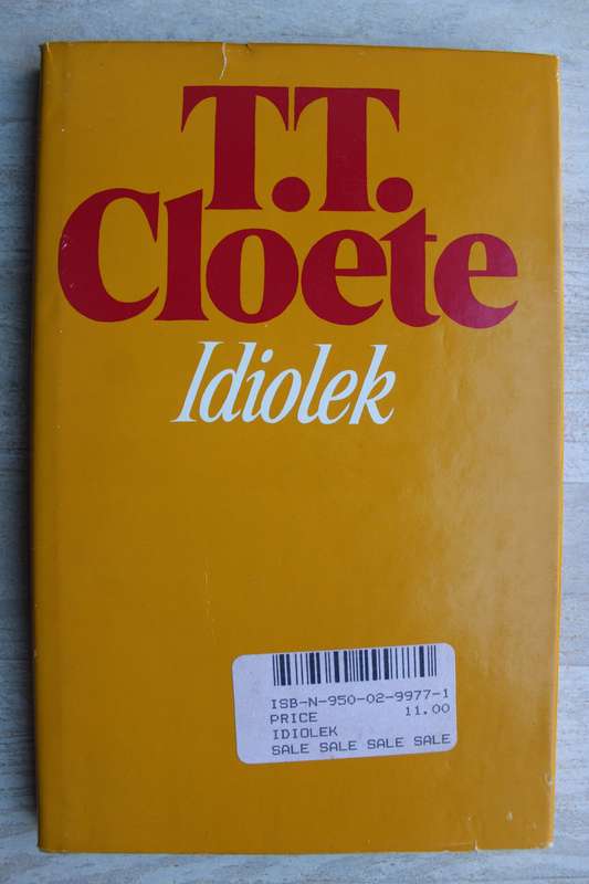 Idiolek - T T Cloete    / Gedigte