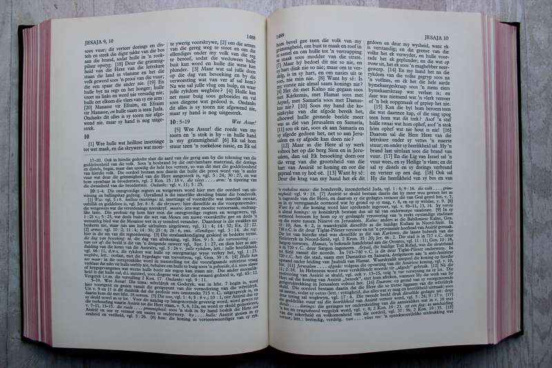 Die BYBEL met Verklarende aantekeninge in drie dele -       1958-59