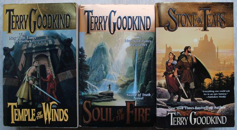 Temple of The Winds /  Stone of Tears / Soul of Fire - Terry Goodkind