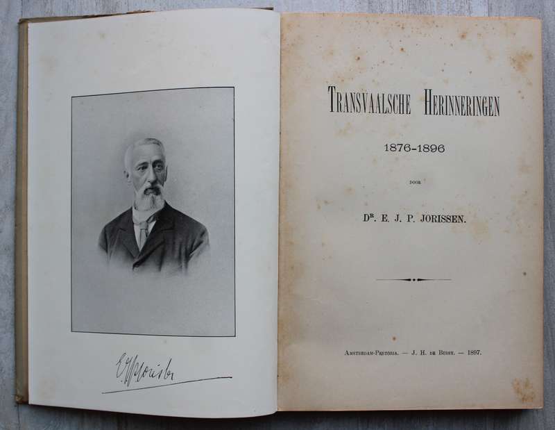Transvaalsche Herinneringen 1876-1896 - Jorissen
