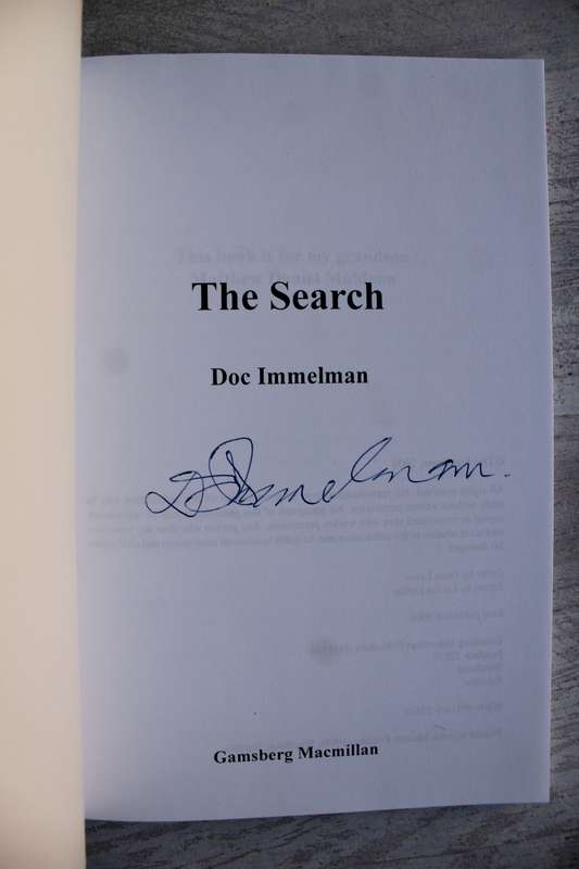 SIGNED: The search - Doc Immelman