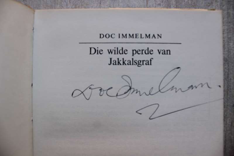 GETEKEN: Die wilde perde van Jakkalsgraf - Doc Immelman
