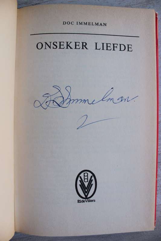 GETEKEN: Onseker liefde-  Doc Immelman.