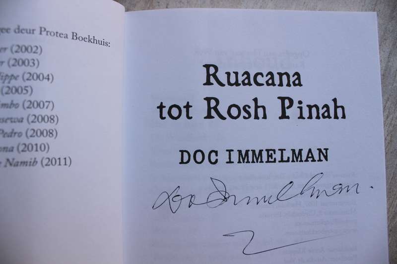 GETEKEN: Van Ruacana tot Rosh Pinah - Doc Immelman