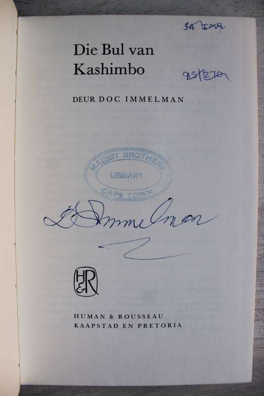 GETEKEN: Die Bul van Kashimbo - Doc Immelman