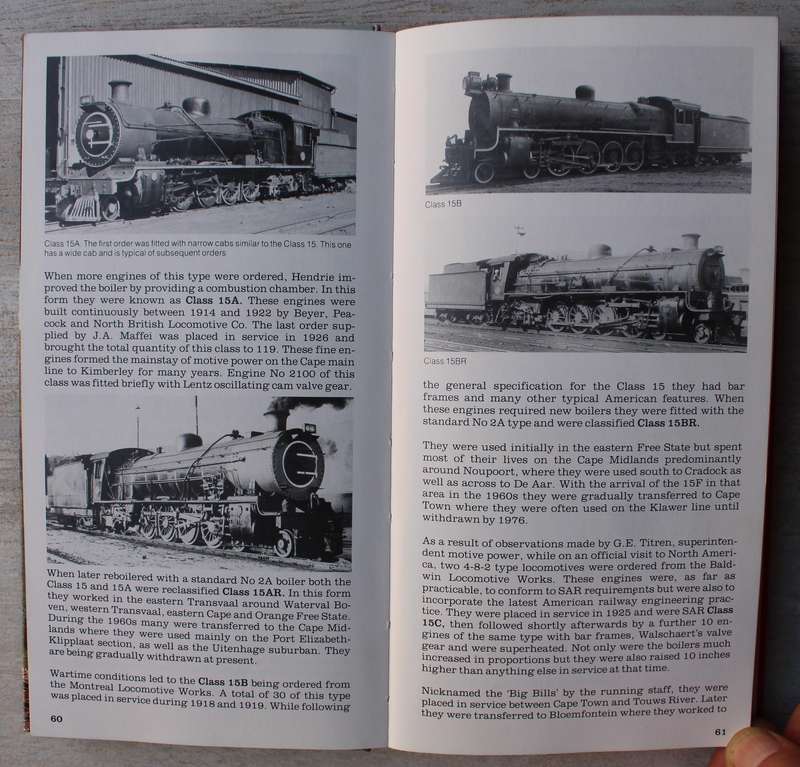 Locomotives of the South African Railways - A concise guide  / Paxton & Bourne