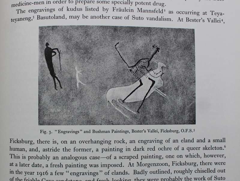 THE ROCK ENGRAVINGS OF GRIQUALAND AND BECHUANALAND South Africa  - MARIA WILMAN