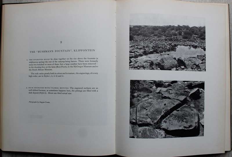 THE ROCK ENGRAVINGS OF GRIQUALAND AND BECHUANALAND South Africa  - MARIA WILMAN