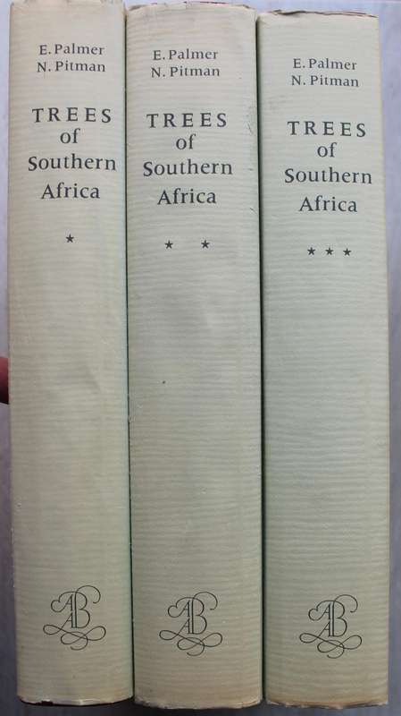 THREE VOLUME: TREES OF SOUTHERN AFRICA by Eve Palmer and Norah Pitman