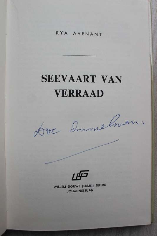GETEKEN: Seevaart van verraad - Doc Immelman / Rya Avenant