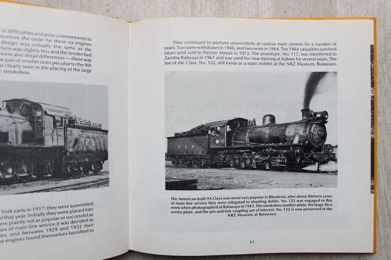 The steam locomotives of Rhodesia Railways 1892-1979 by E.D. Hamer