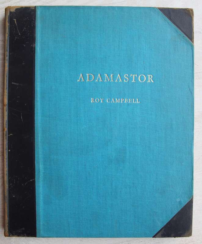 ADAMASTOR. Roy Campbell