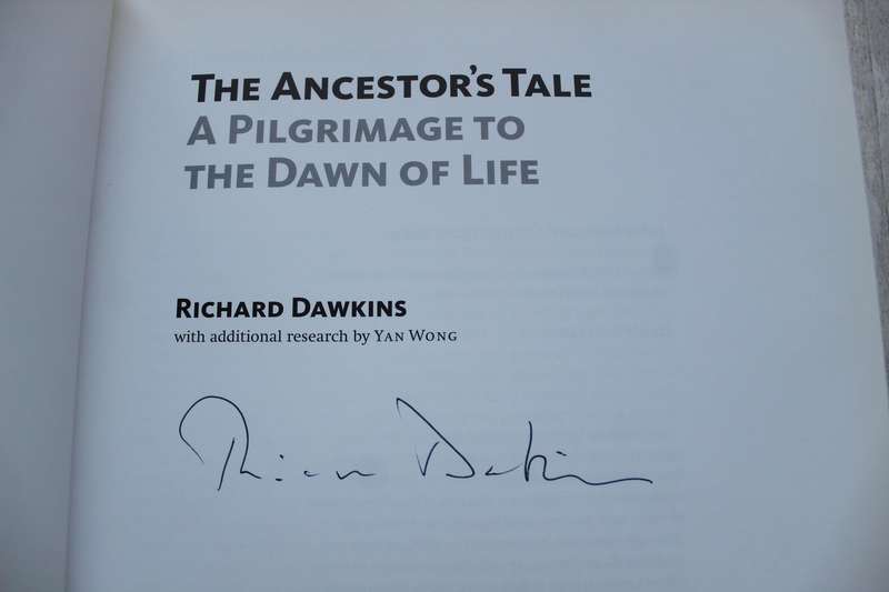 SIGNED: The Ancestor`s Tale -  Richard Dawkins