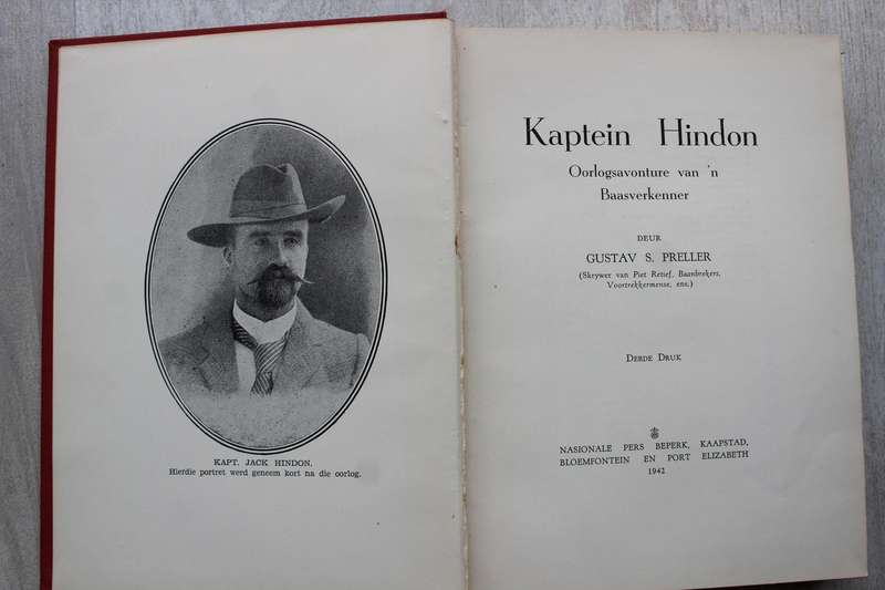 Kaptein Hindon: Oorlogavonture van n Baasverkenner - Gustav S. Preller