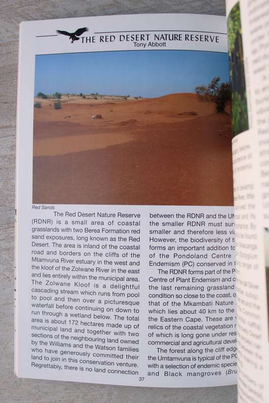 Jewels of Mtamvuna, a guide to the natural wonders / Umtanvuna Nature Reserve