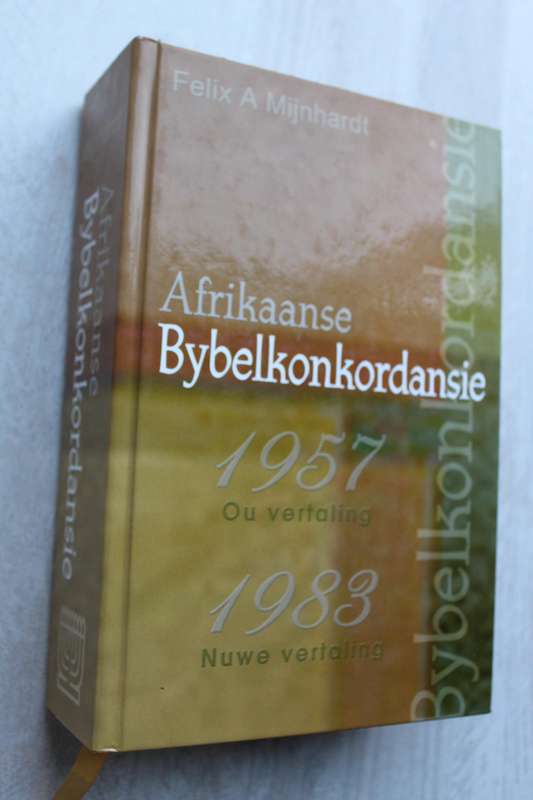 Afrikaanse Bybel Konkordansie Nuwe Vertaling en Ou Vertaling