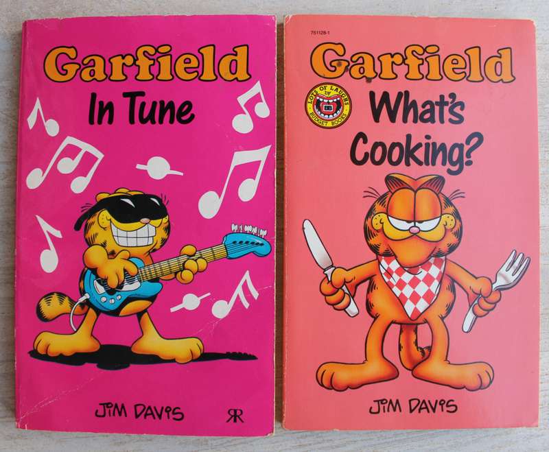 2 x Garfield comic books - Jim Davis