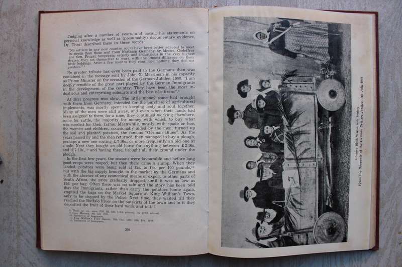 For men must work - Story of German immigration to the Cape - Schnell