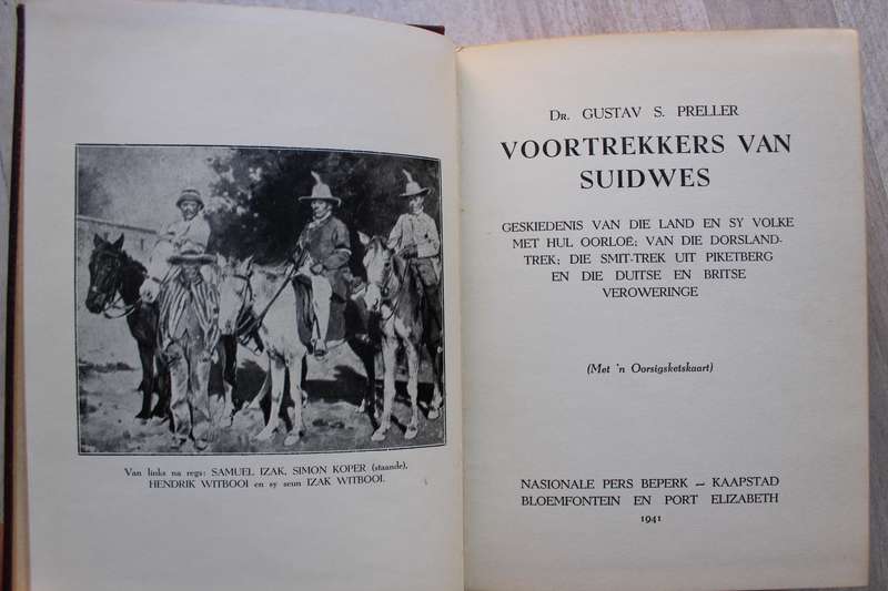 Voortrekkers van Suidwes - Preller
