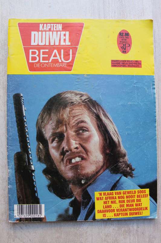 Kaptein Duiwel + Beau die Ontembare nommer 88 -  fotoboek foto verhaal picture story