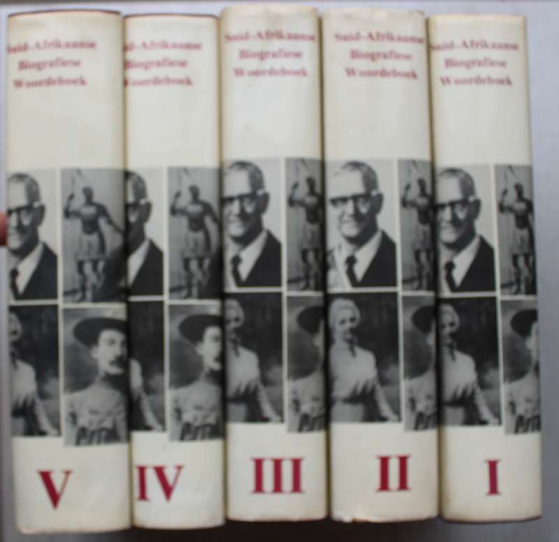 Suid-Afrikaanse Biografiese Woordeboek stel van 5 volledig