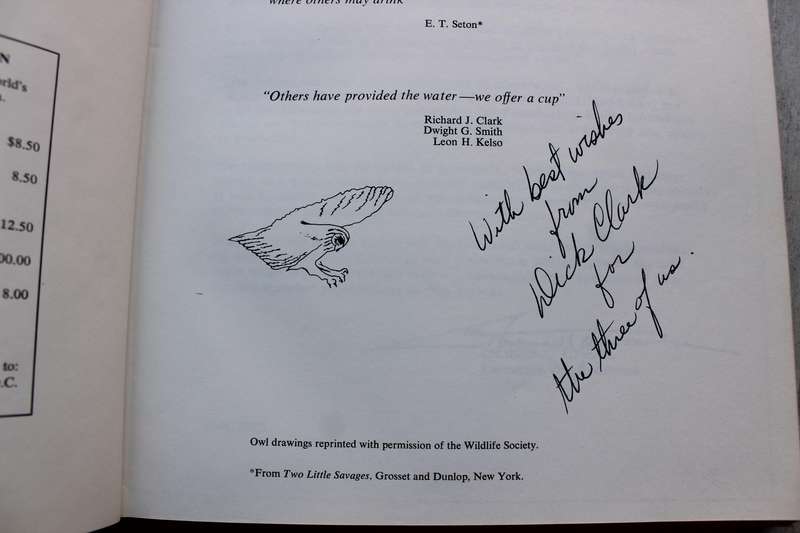 SIGNED: Owls of the World - Clark, Smith & Kelso