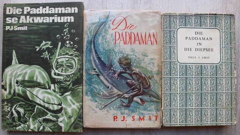 3 x PADDAMAN boeke - P.J. SMIT