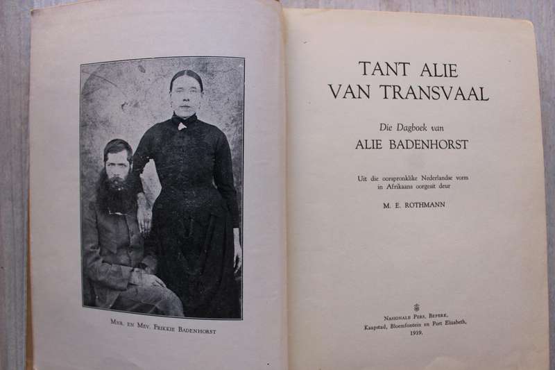 Tant Alie van Transvaal / Die Dagboek van Alie Badenhorst