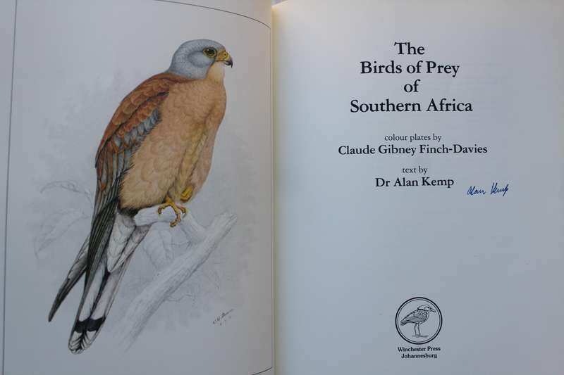 Birds of Prey of Southern Africa - Finch-Davies & Kemp (SIGNED)