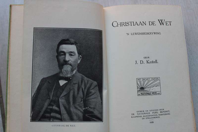 Christiaan de Wet, 'n Lewensbeskouing / Kestell