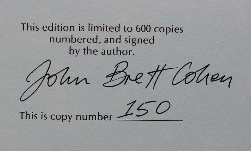 SIGNED & NUMBERED: The Dreamer man - Poetic Insights / John Brett Cohen