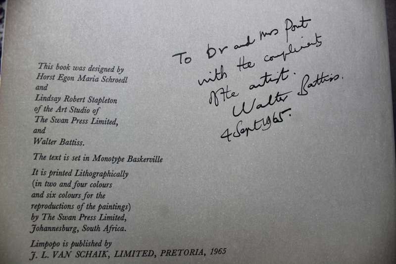 SIGNED: Limpopo ~ Walter Battiss