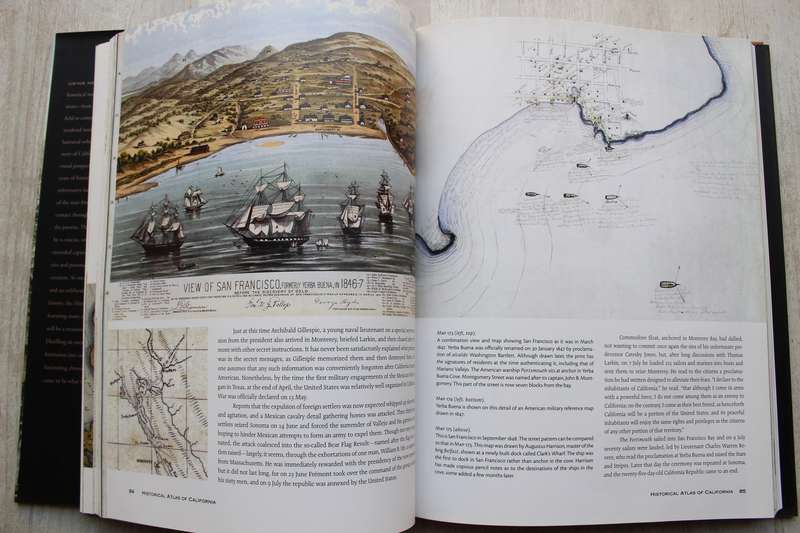 Historical Atlas of California: With Original Maps - Derek Hayes